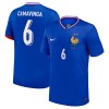 Camisola França Camavinga 6 Homen Equipamento 1ª Euro 2024